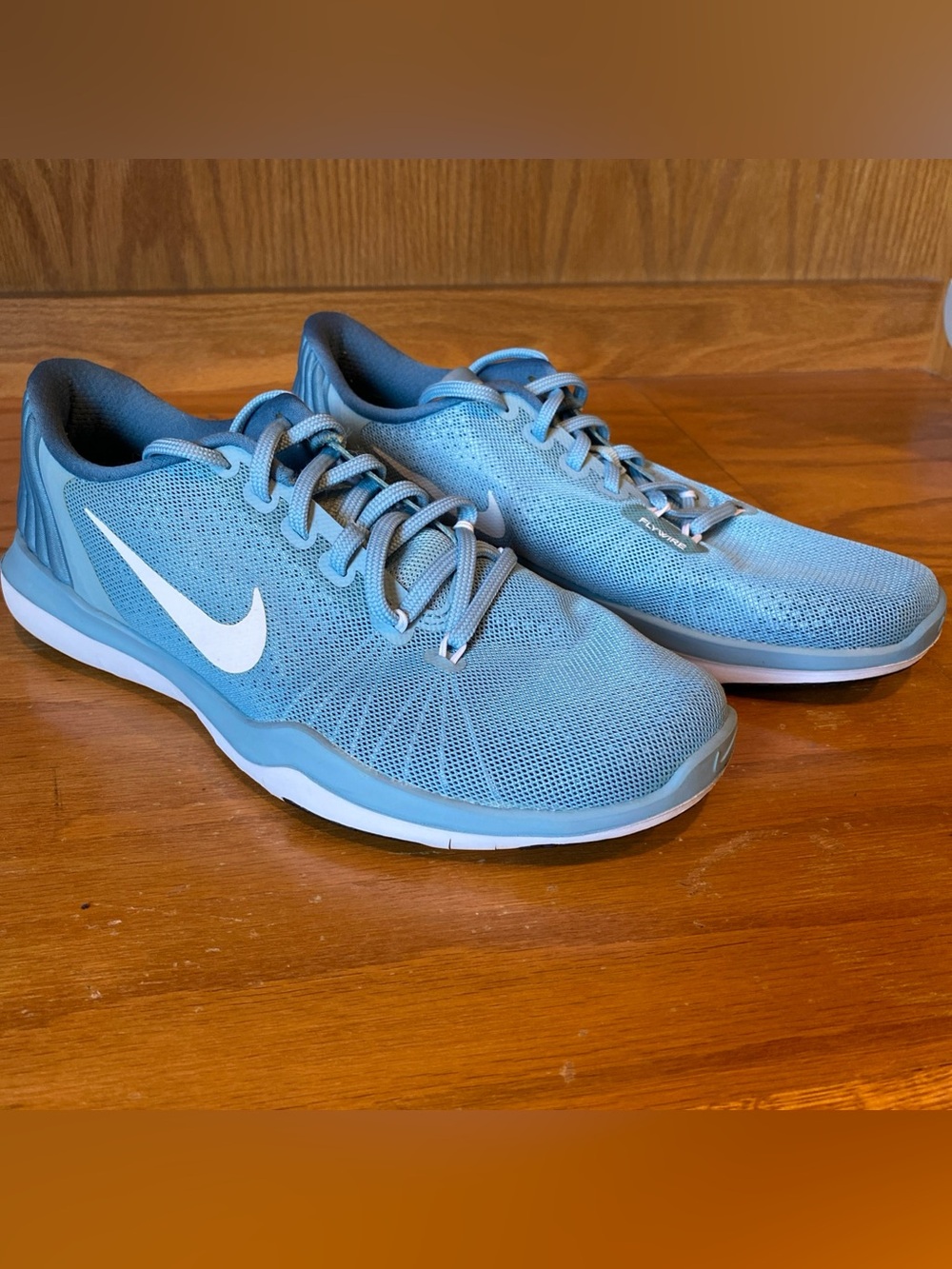 Nike Flex Supreme TR 5 Flywire Training Running Shoes Women's 10 Blue Athletic
